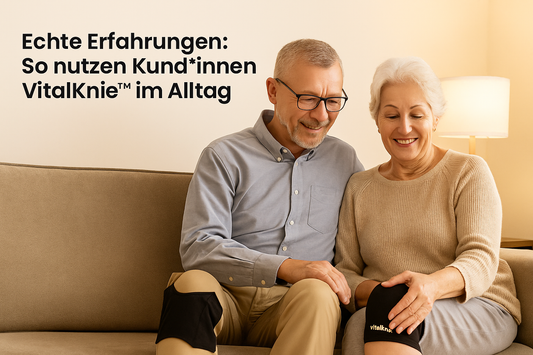 Echte Erfahrungen: So nutzen Kund*innen VitalKnie im Alltag